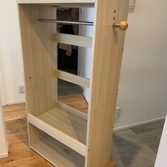 ハンガーラック　衣類収納の画像