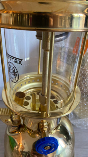 新品未使用品　ペトロマックス HK500 ブラス　リフレクター　ケース付き