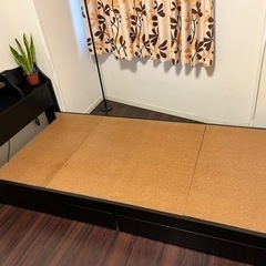 シングルベット収納付き_シングルベッドの画像