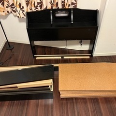 シングルベット収納付き_シングルベッドの画像