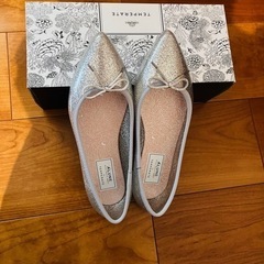 ALUNE アルネ　レインシューズ　シルバー　23cm