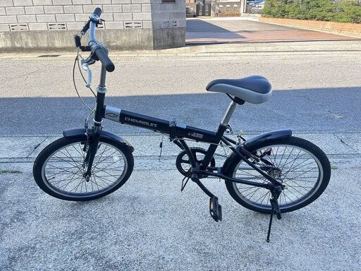 CHEVROLET シボレー AN AMERICAN REVOLUTION 20インチ ブラック 黒 折りたたみ 自転車 USED 中古