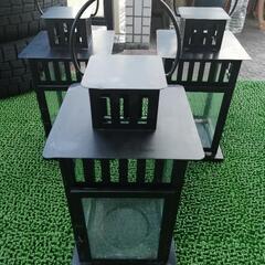 IKEAブロックキャンドル用ランタン（3個セット）②