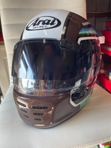 Arai RAPIDE NEO NUMBER ブラウン　59-60cm