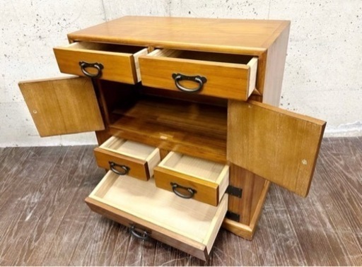 整理箪笥 飾り金具 和家具 家具 箪笥 タンス 収納棚 飾り棚