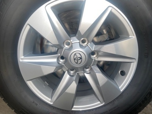 150プラド　純正ホイール　純正タイヤホイール　タイヤホイール