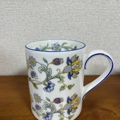 決まりました　ミントン  ハドンホール  ブルー　マグカップ　訳ありの画像