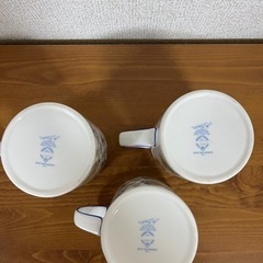 決まりました　ミントン  ハドンホール  ブルー　マグカップ　訳ありの画像