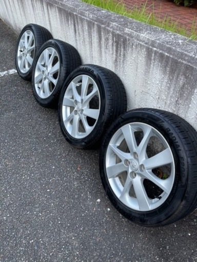 【最終値下げ】バリ溝！19年！キレイ！9分★トヨタ アクア ツーリング 純正 195/50R16 ミネルバ ラジアルF209 16インチ PCD100/4H★