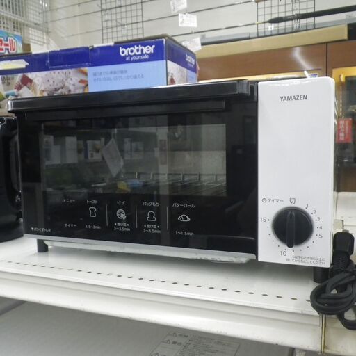 ヤマゼン オーブントースター 2021年製 YTN-S100【モノ市場東浦店】41