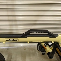 折り畳み自転車/ログ・アウトランク/ LOG OUTRUNK /ミニベロ/ライトベージュ /14インチ/美品の画像