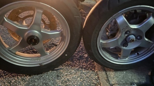 スカイウェブ　CJ43A 前後ホイールセット