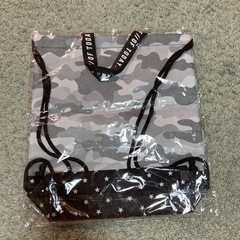 新品　体操服入れ　ナップサック　手提げカバンの画像