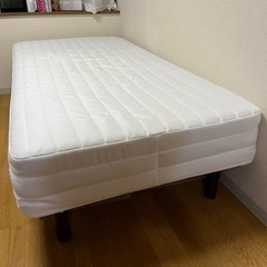 無印良品　脚付マットレスベット
