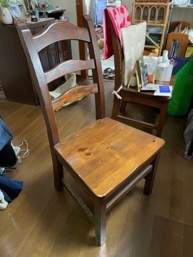 ダイニングテーブル×イス3×ベンチ1｜一枚板