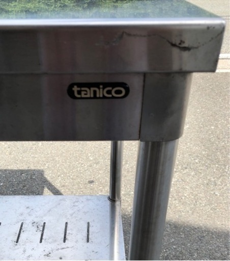 ⭐︎中古品　タニコー　作業台　1800×600×800mm  厨房用品⭐︎ ⭐︎中古品 タニコー 作業台 1800×600×800mm 厨房用品⭐︎