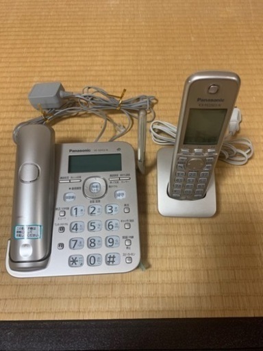 Panasonic  コードレス電話機　子機セット