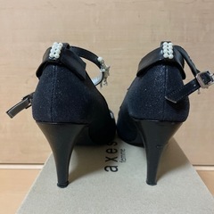 【中古】アクシーズファム アンクルストラップ　ヒールパンプスの画像