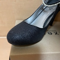 【中古】アクシーズファム アンクルストラップ　ヒールパンプスの画像