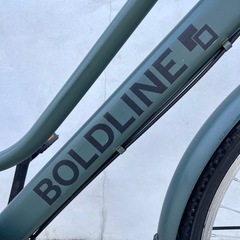 美品】 BOLDLINE -L 26インチ 6段変速 オートライト ママチャリ