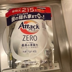 デカラクサイズ アタックZERO 洗濯洗剤 詰め替え 2150ｇ 