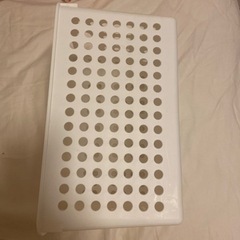 収納ケース　ホワイトの画像