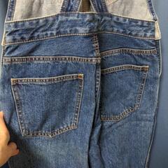 デニムサロペット【MOUSSY】の画像