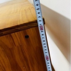 パソコン台　ウッド　カントリー　の画像