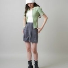 新品未使用　SPINNS  しわ加工 クローシュハット バケットハット　アイボリーの画像