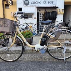 電動自転車 パナソニック 26インチ ? 3変速 8.9AH 3点 充電器