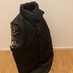 ハーレー hurley ダウンジャケットSサイズ　レオパード　豹柄の画像