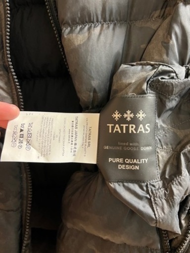 TATRAS タトラス GORZANO  ダウン ジャケット　リバーシブル