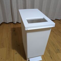 30L　ゴミ箱　プッシュ＆ペダル式　１個の画像