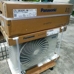 新品 パナソニックCS-283DFL 2023年製モデル 2.8kw 10-12畳用 標準取り付け込み　65500円