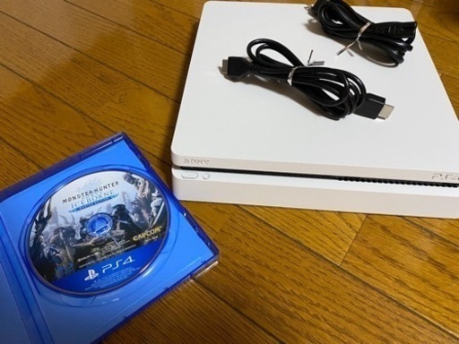 【コントローラーなし】【商談中】PS4本体＋モンスターハンター ワールド:アイスボーン