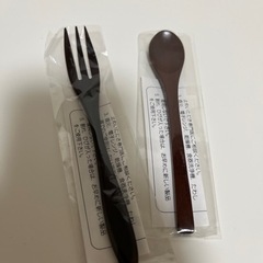 高級なスプーンとフォーク　4組の画像