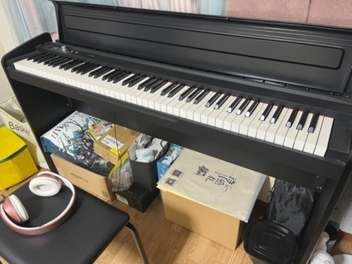 【3点セット】KORG 88鍵 電子ピアノ、CASIO 純正イス、ヘッドホン