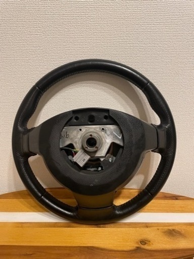 エクストレイル DNT31純正革ステアリング