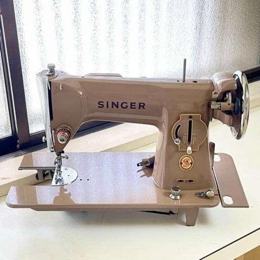 SINGER シンガー ヴィンテージ ミシン 191U 昭和レトロ ライト付き！