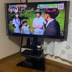 Panasonic テレビ55インチ テレビ台付き