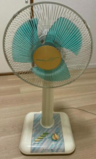 動作良好[昭和レトロ]お座敷扇扇風機 分解クリーニング済♪