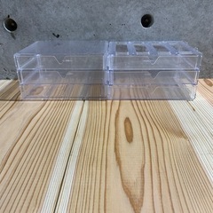 クリアケース　小物収納