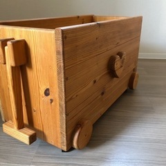 木製🧸
収納ボックス　　　の画像