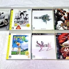 [再々値下げ]☆プレイステーション3本体シルバー☆FF13/ストリートファイター4/バーチャファイター5など人気ソフト7本☆CECHL00_80GB_PS3の画像