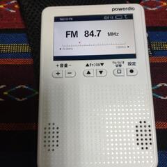 ★②AM FM TV【ワンセグTV】ラジオも聞ける　携帯テレビ　ポータブルテレビ　小さいテレビの画像