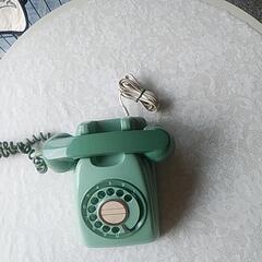 ‼️ダイヤル式電話グリーン‼️の画像
