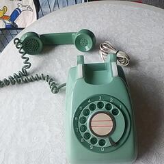 ‼️ダイヤル式電話グリーン‼️の画像