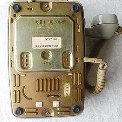 ‼️ダイヤル式電話グレー‼️の画像