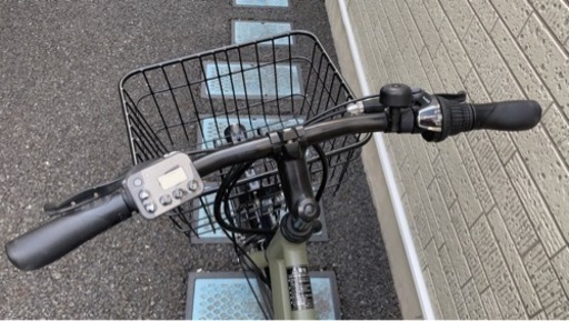 【値段交渉可】ベロスター・ミニ　BE-ELVS074 マットオリーブ　電動アシスト　Panasonic　自転車