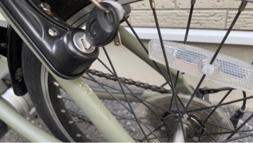 【値段交渉可】ベロスター・ミニ　BE-ELVS074 マットオリーブ　電動アシスト　Panasonic　自転車